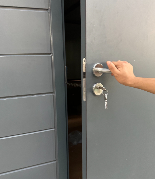Inspecci&oacute;n de la puerta de entrada